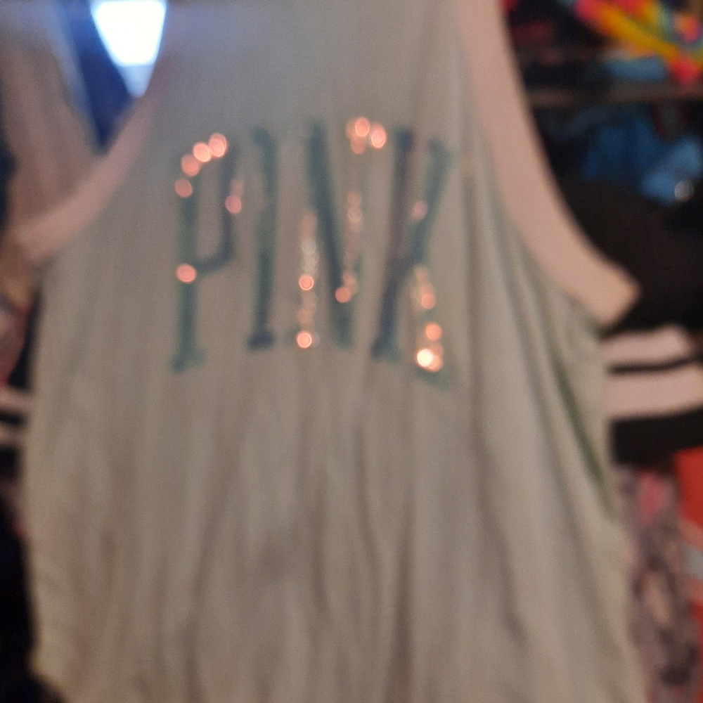 Pink tank top
